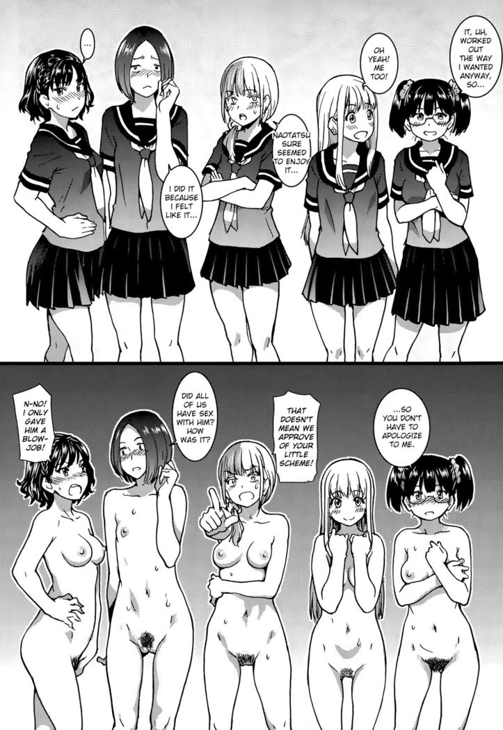 Nudist Beach ni Syuugaku Ryokoude!! Ch. 1-9