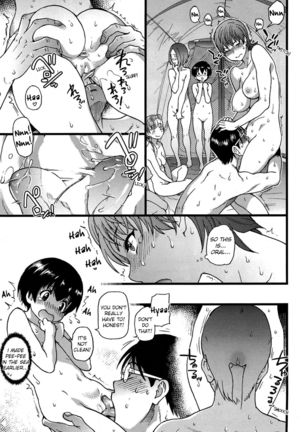 Nudist Beach ni Syuugaku Ryokoude!! Ch. 1-9 Page #139
