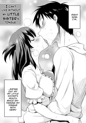 I Can't Live Without My Little Sister's Tongue Chapter 01-02 + Secret Baby-making Sex with a Big-titted Mother and Daughter!