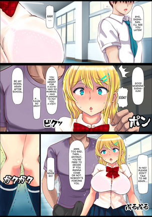 Blond Joshi Ryuugakusei Tanetsuke Press Namahame Taiken Page #16