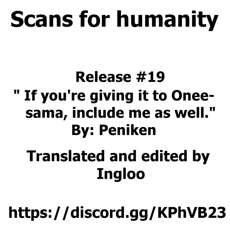 [Santa Fe Radio (Peniken)] Onee-sama o Kurawaba Watashi mo Magna | If you're giving it to Onee-sama, include me as well. (Granblue Fantasy) [English] [Scansforhumanity] [Digital]