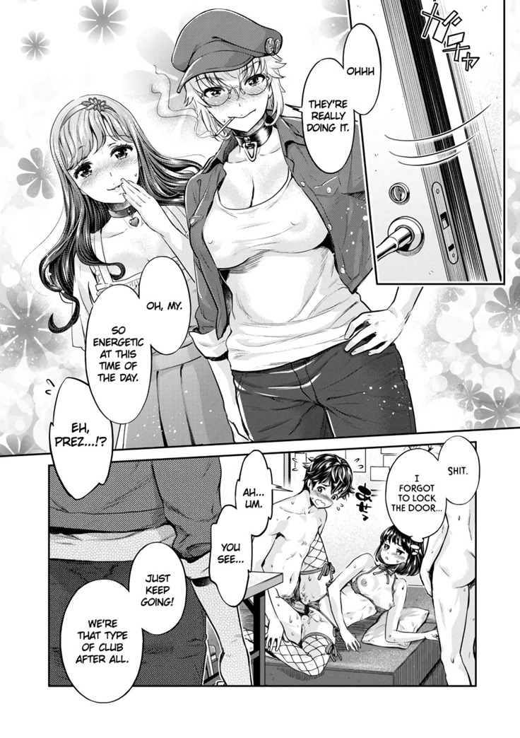 Ishoku Bitch to YariCir Seikatsu Ch. 1-3 | The Fuck Club's Different Hues of Hoe Ch. 1-3