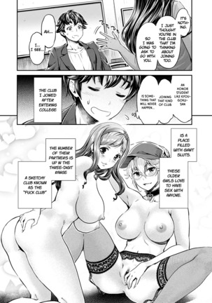 Ishoku Bitch to YariCir Seikatsu Ch. 1-3 | The Fuck Club's Different Hues of Hoe Ch. 1-3 Page #44