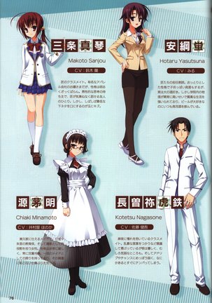 YUZUSOFT 10th Anniversary Book YUZUANI Page #77