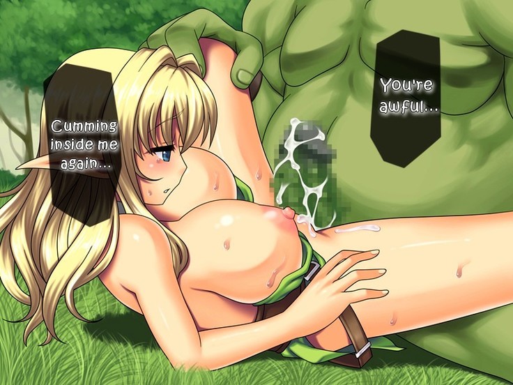 Haramase Bakunyuu Elf ~Orc Hen~ | Impregnated Big Breasts Elf - The Orc Story