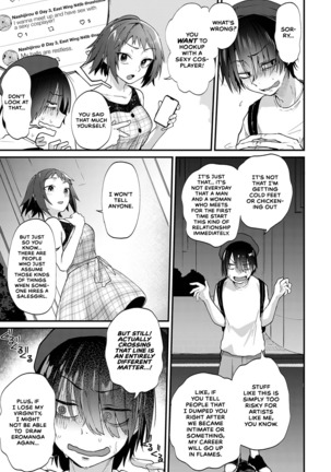 Doujin Sakka wa Cosplay Ecchi no Yume o Miru ka | Do Doujin Artists Dream of Cosplay Sex? Page #4