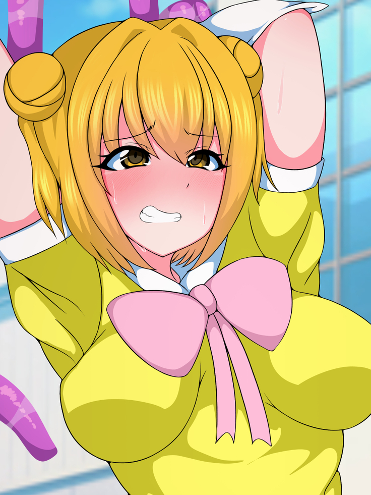 Seigi no Mahou Shoujo Cute-chan ga Akuochi Futanari Bitchi ni Naru nante...