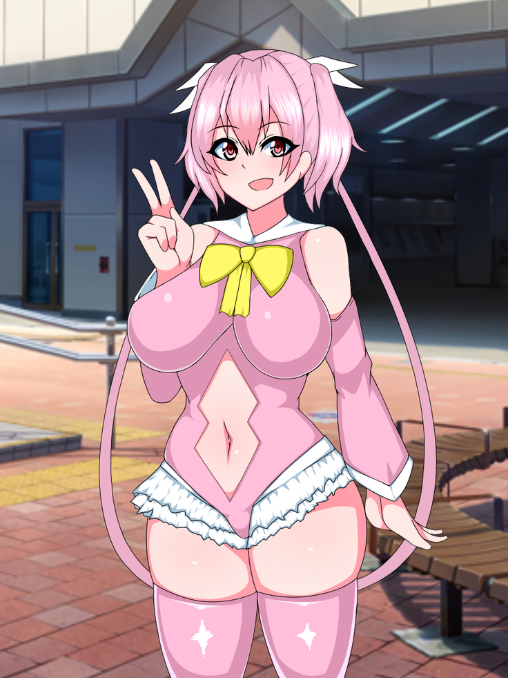 Seigi no Mahou Shoujo Cute-chan ga Akuochi Futanari Bitchi ni Naru nante...