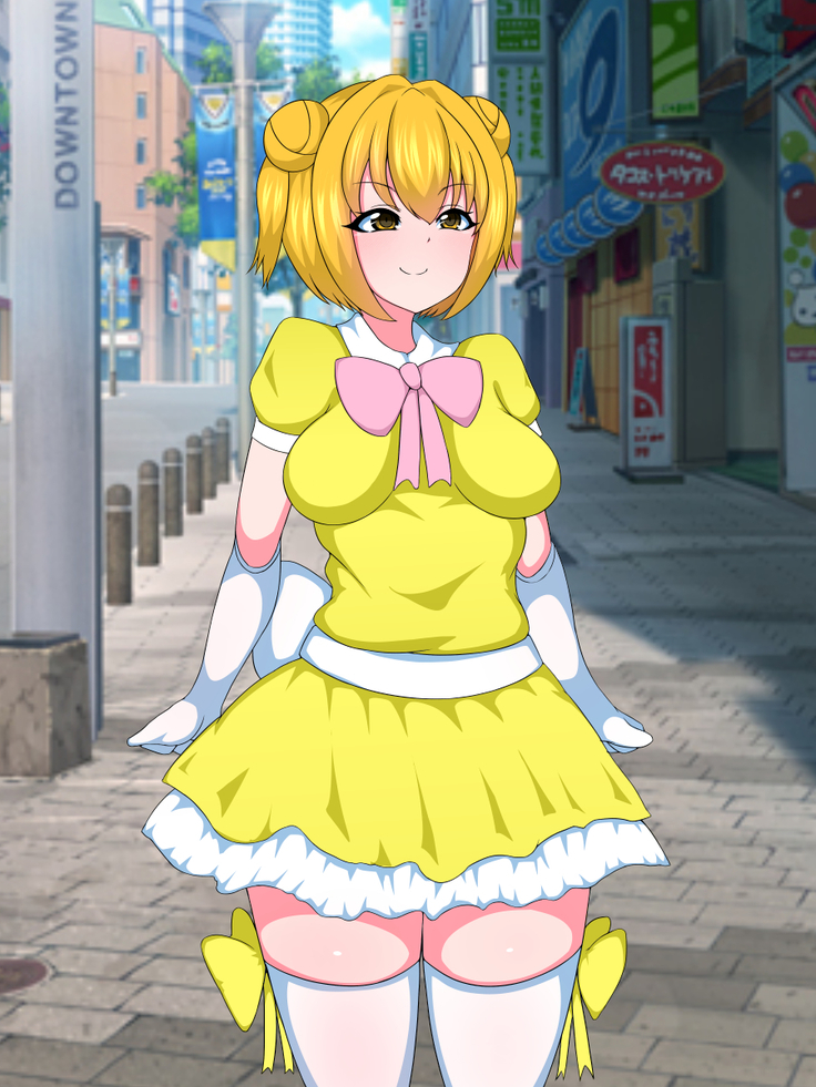 Seigi no Mahou Shoujo Cute-chan ga Akuochi Futanari Bitchi ni Naru nante...