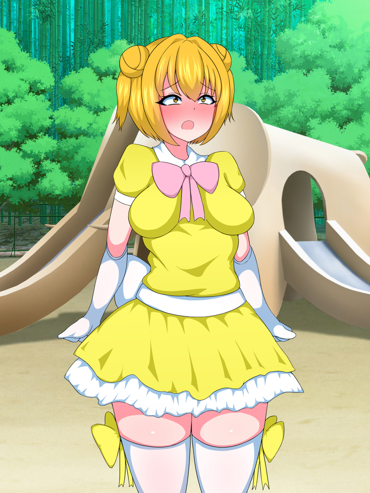 Seigi no Mahou Shoujo Cute-chan ga Akuochi Futanari Bitchi ni Naru nante...