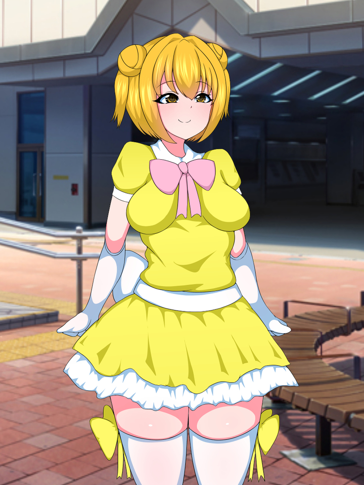 Seigi no Mahou Shoujo Cute-chan ga Akuochi Futanari Bitchi ni Naru nante...