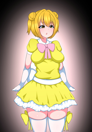 Seigi no Mahou Shoujo Cute-chan ga Akuochi Futanari Bitchi ni Naru nante... Page #73