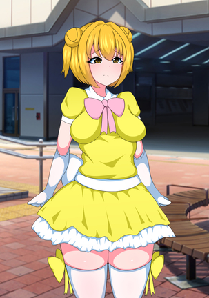 Seigi no Mahou Shoujo Cute-chan ga Akuochi Futanari Bitchi ni Naru nante... Page #80