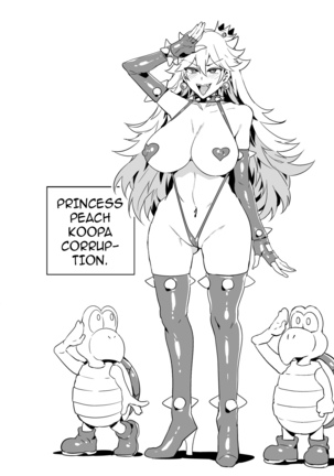 Kameochi Momohime Append! | Princess Peach Koopa Corruption Append! Page #55
