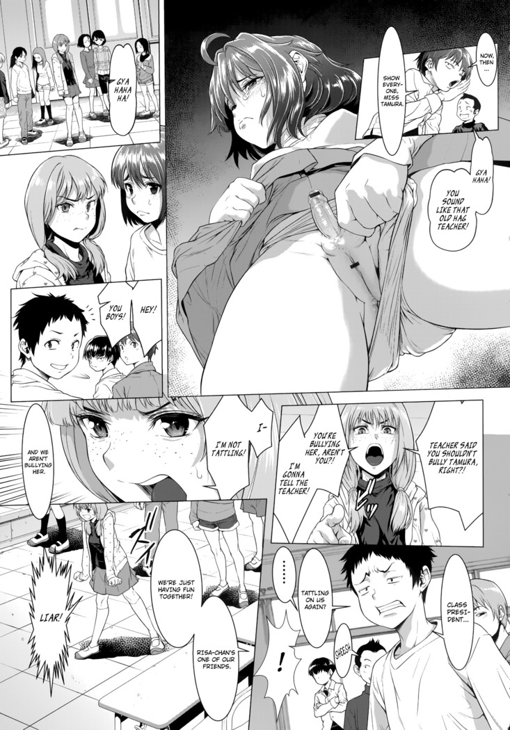 Chinpotsuki! Ijimerarekko | «Dickgirl!», The Bullying Story - Ch. 1-2
