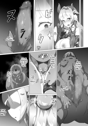 Kotohana 2 -Sei Shinkan Shokusou Bounyuu Kaizou- | Unusual Flower 2 -The Holy Priestess’ Breasts Expansion Tentacle Torture- - Page 31