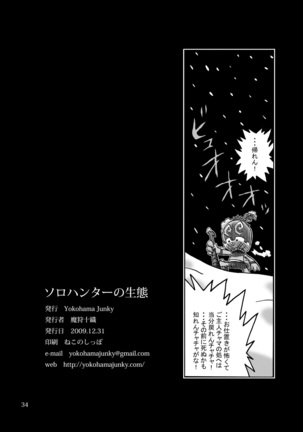 Solo Hunter no Seitai - Page 34