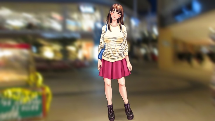 kyonyuu seiso yariman JK to doutei ojisan no shasei gaman → nama nakadashi