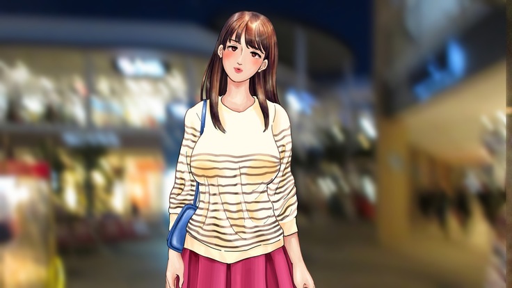 kyonyuu seiso yariman JK to doutei ojisan no shasei gaman → nama nakadashi
