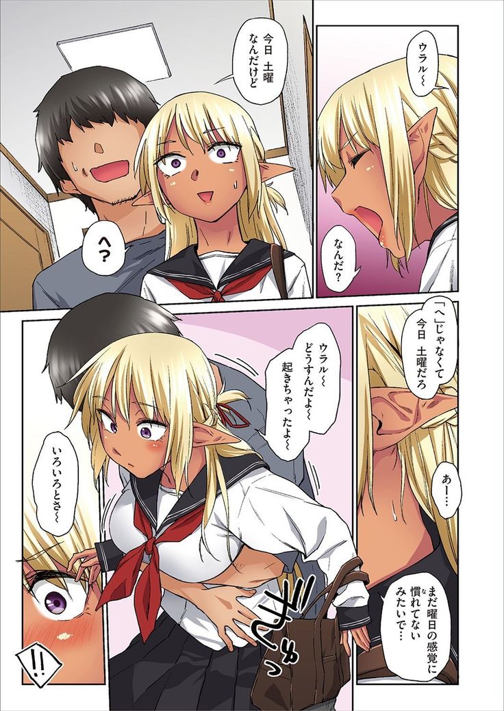 Ecchi na Kasshoku Elf JK to no Kurashikata  Vol. 1