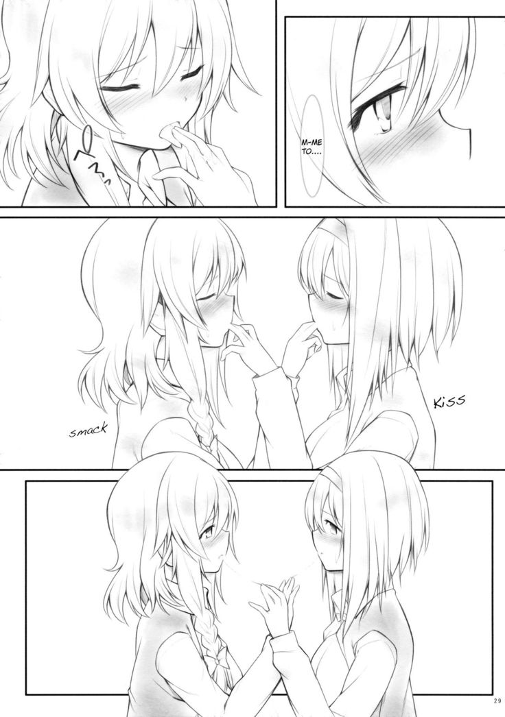 kiss or kiss?   {Yuri Reviews + Mai88}