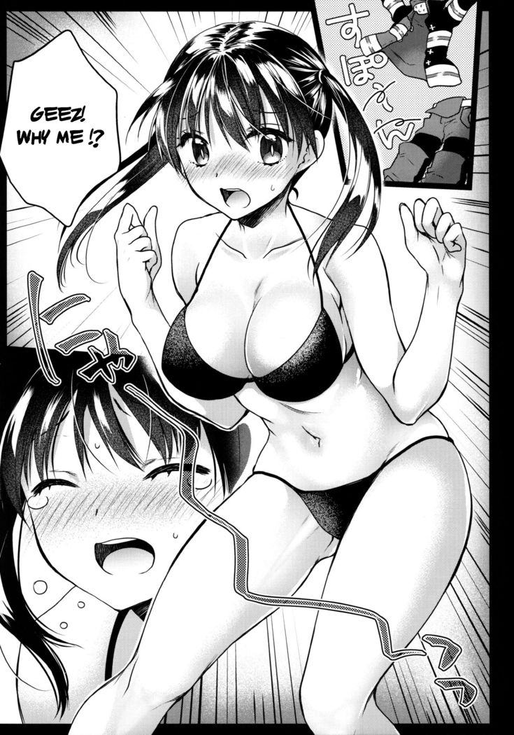Is this even a lucky sukebe!?