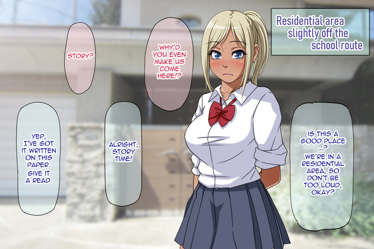 Namahousou! Kuro-gyaru Zenra Toukou | Live Broadcast! Tanned Gyaru's Naked School Visit