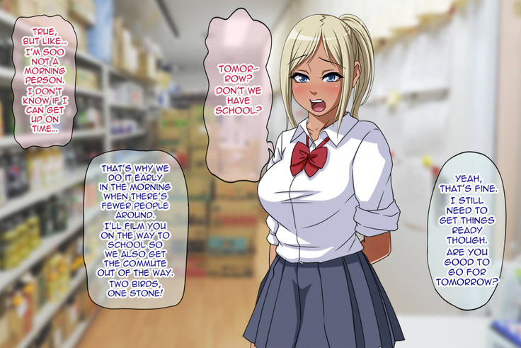 Namahousou! Kuro-gyaru Zenra Toukou | Live Broadcast! Tanned Gyaru's Naked School Visit