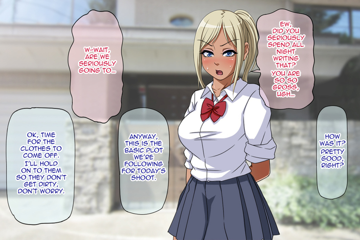 Namahousou! Kuro-gyaru Zenra Toukou | Live Broadcast! Tanned Gyaru's Naked School Visit