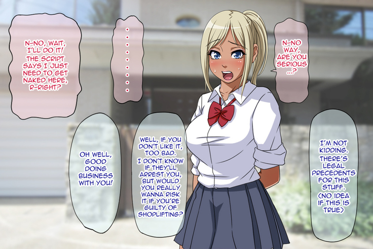 Namahousou! Kuro-gyaru Zenra Toukou | Live Broadcast! Tanned Gyaru's Naked School Visit