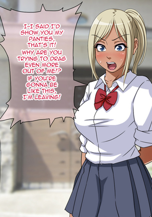 Namahousou! Kuro-gyaru Zenra Toukou | Live Broadcast! Tanned Gyaru's Naked School Visit Page #23