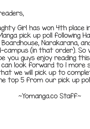 Naughty Girl Ch. 1-9