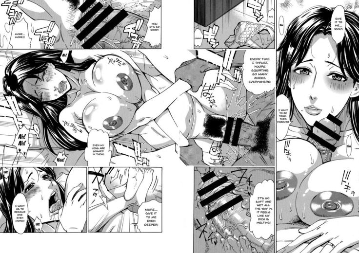 Hitozuma Koi Hanabi ~Hajimete no Furin ga 3P ni Itaru made~ Ch.1-7