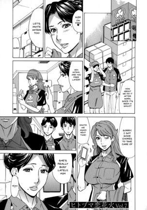 Hitozuma Koi Hanabi ~Hajimete no Furin ga 3P ni Itaru made~ Ch.1-7 Page #116