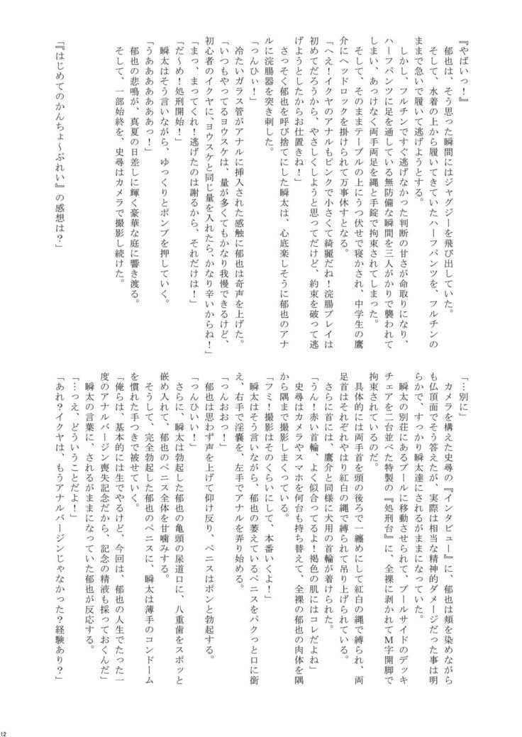 Natsuyasumi Shounen ho kan Keikaku