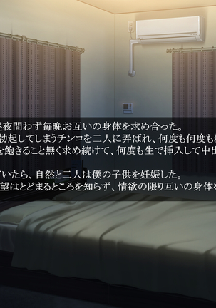Chinpo o Hoshigaru Mucchiri Kyonyuu Kyojiri Shimai ni Nando mo Shasei Saserarechau Boku Page #243
