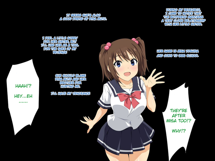 Kanojo to Imouto ga Kimo Oyaji-domo ni Netorarete Ita 2