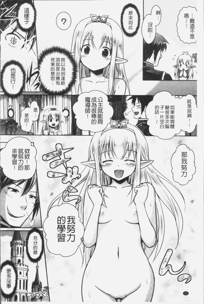 Elf no Kuni no Kyuutei Madoushi ni naretanode Himesama ni Seitekina Itazura wo shitemita THE COMIC