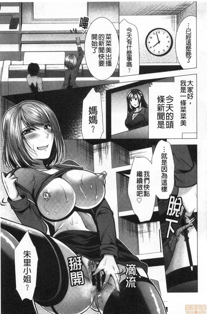 義母アナウンサー菜々美 美麗女主播繼母菜菜美
