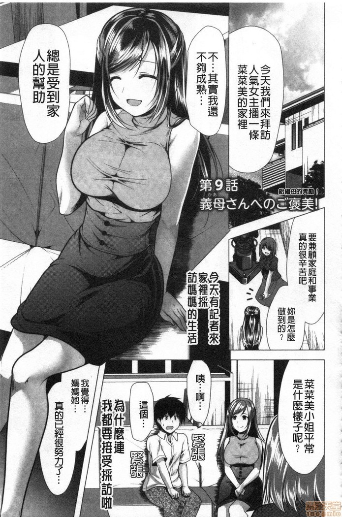 義母アナウンサー菜々美 美麗女主播繼母菜菜美