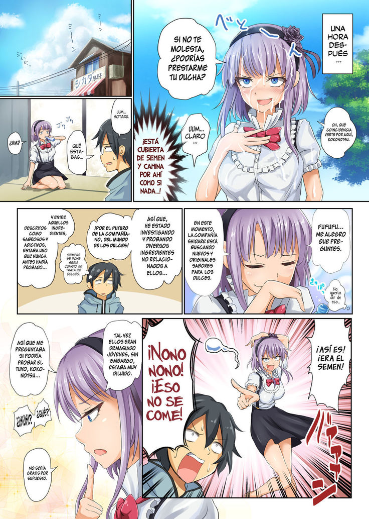 Seika no Musume Daga, Shikashi Hentai | La Chica Confitera no es Nada Más que una Pervertida