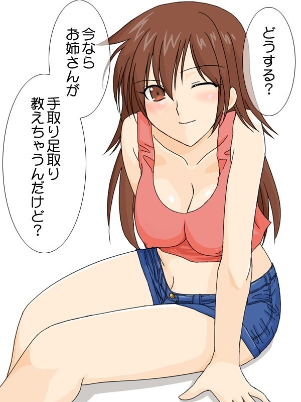 Darashinai Otonari no Onee-san  ga SEX o Oshiete kureru sou desu.