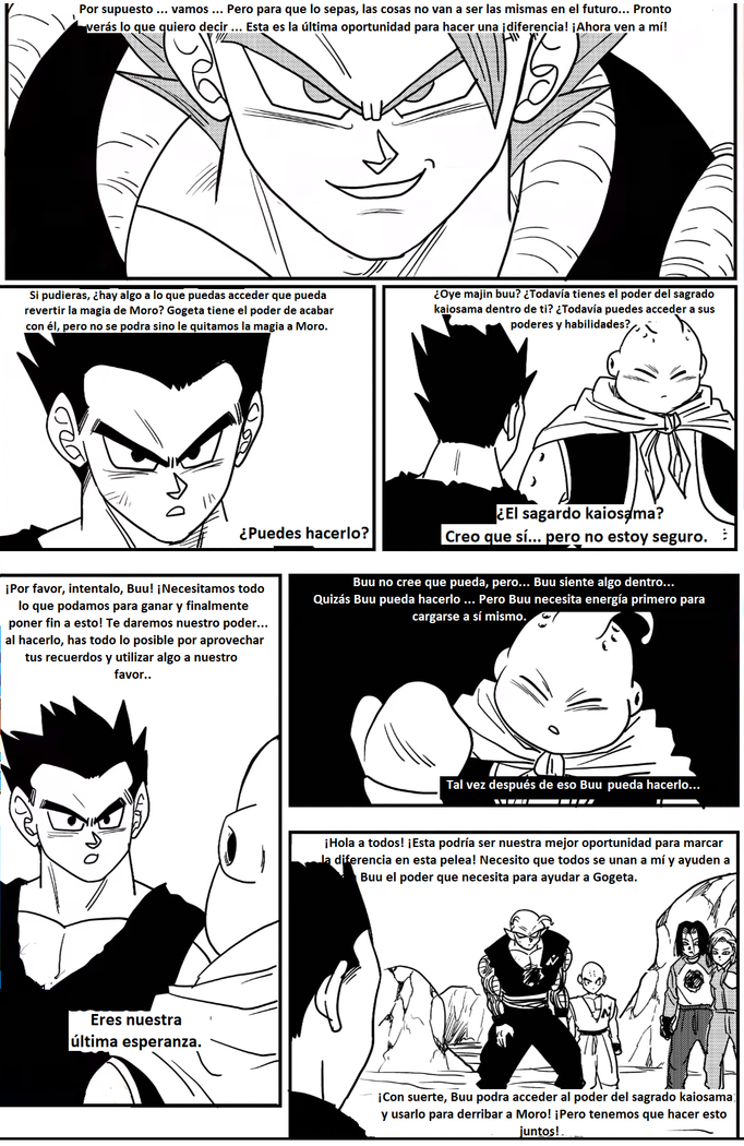Beyond Dragon Ball Super: Gogeta Vs Moro Begins!