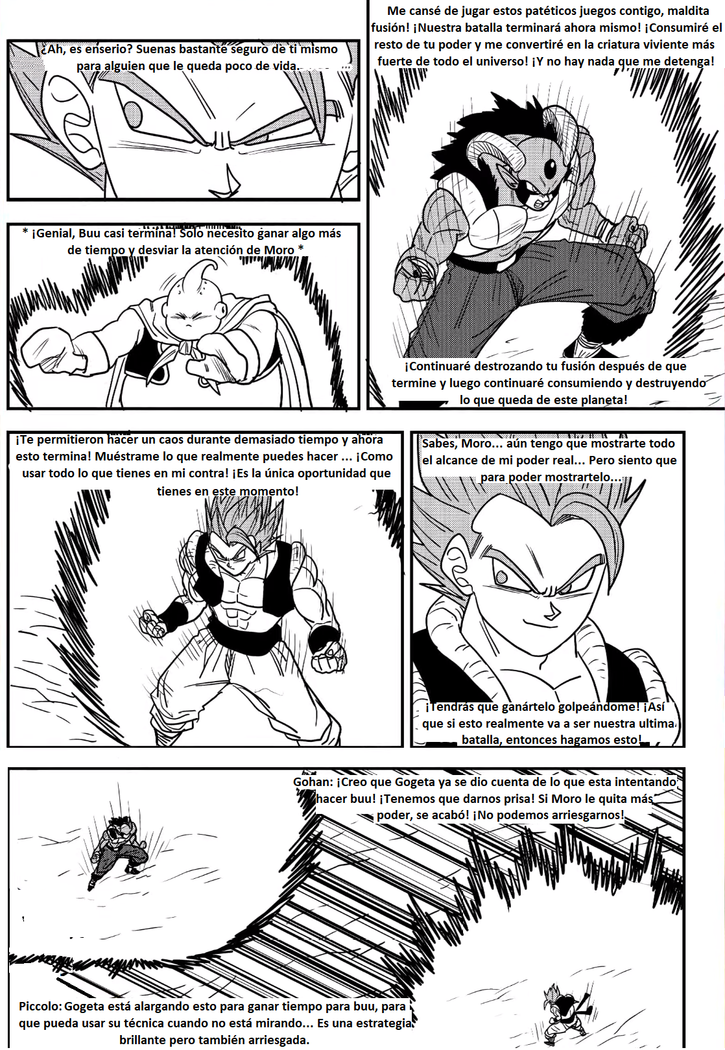Beyond Dragon Ball Super: Gogeta Vs Moro Begins!