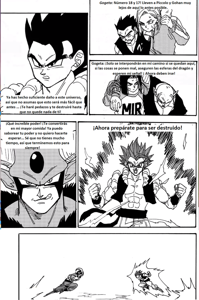 Beyond Dragon Ball Super: Gogeta Vs Moro Begins!