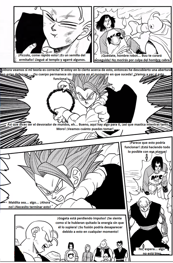 Beyond Dragon Ball Super: Gogeta Vs Moro Begins!