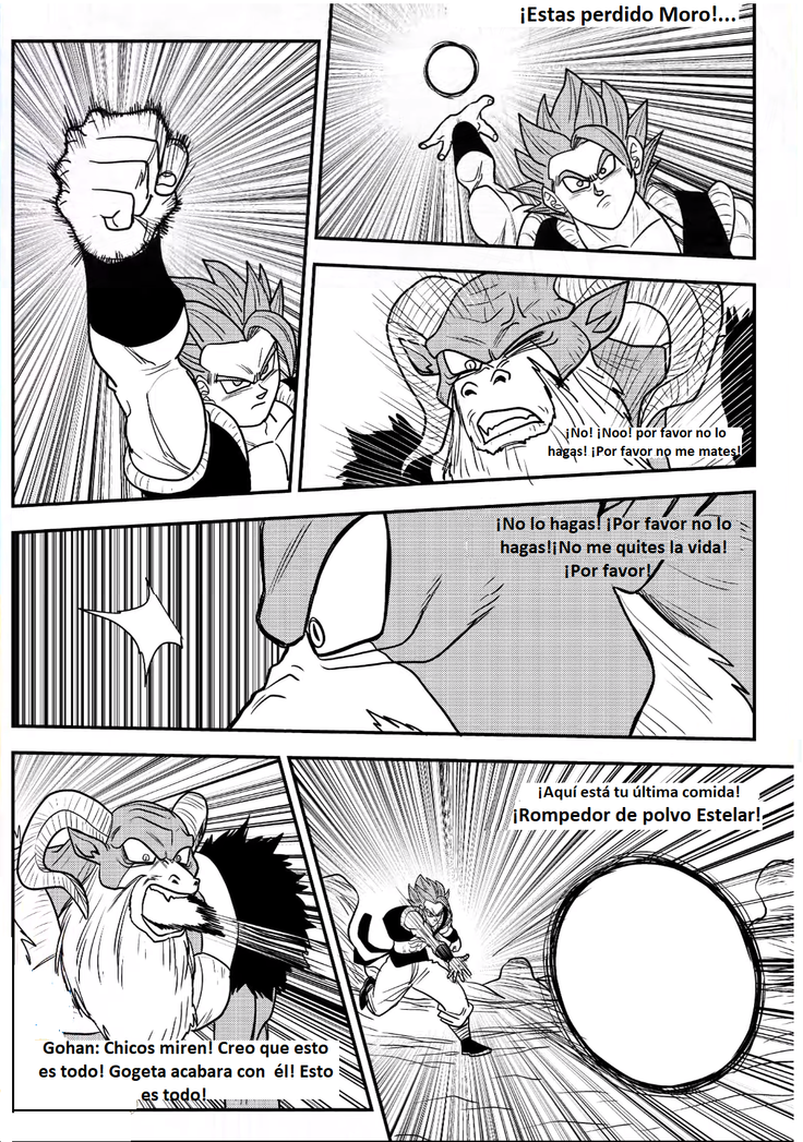 Beyond Dragon Ball Super: Gogeta Vs Moro Begins!