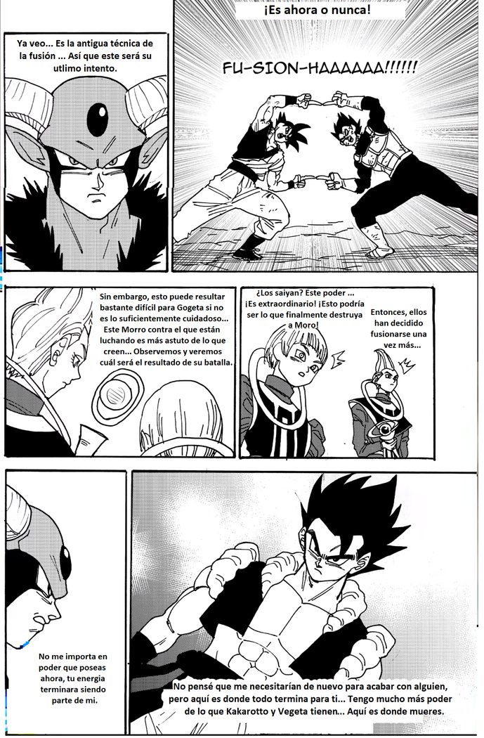 Beyond Dragon Ball Super: Gogeta Vs Moro Begins!