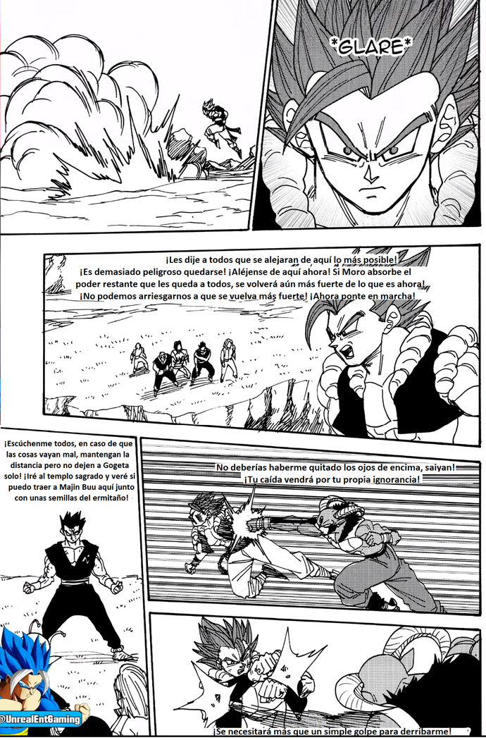 Beyond Dragon Ball Super: Gogeta Vs Moro Begins!