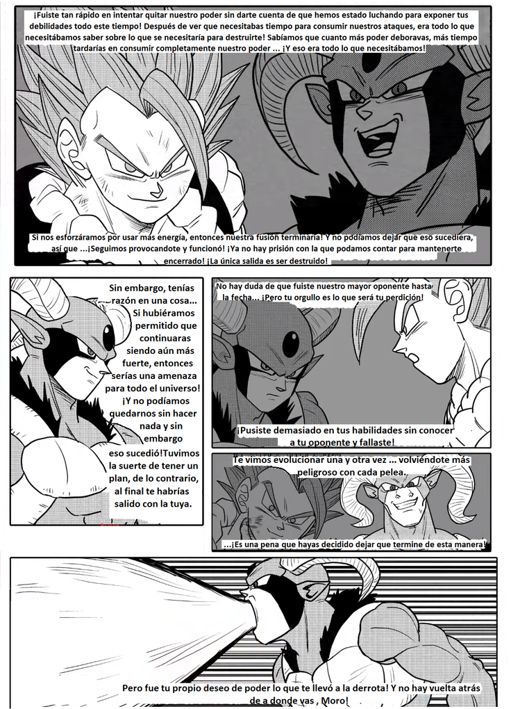 Beyond Dragon Ball Super: Gogeta Vs Moro Begins!